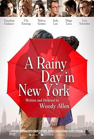 movie poster for A RAINY DAY IN NEW YORK
