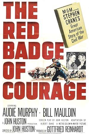 movie poster for THE RED BADGE OF COURAGE