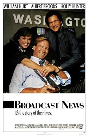 movie poster for BROADCAST NEWS