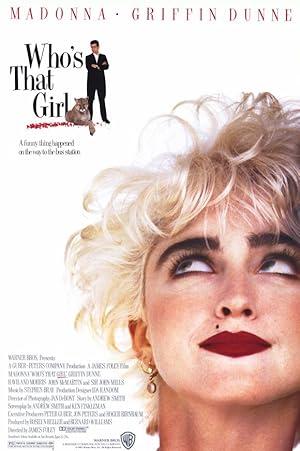 movie poster for WHO'S THAT GIRL