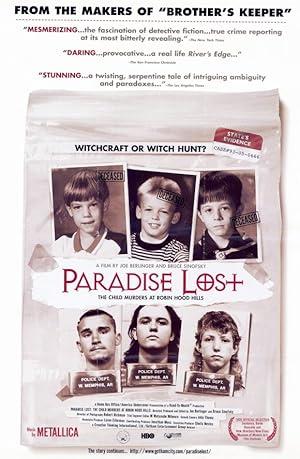 movie poster for PARADISE LOST: THE CHILD MURDERS AT ROBIN HOOD HILLS