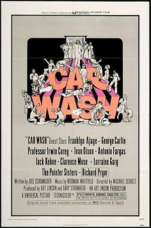 movie poster for CAR WASH