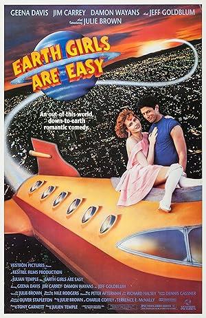 movie poster for EARTH GIRLS ARE EASY