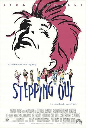 movie poster for STEPPING OUT