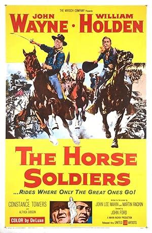 movie poster for THE HORSE SOLDIERS