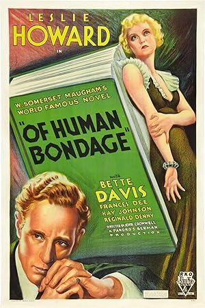 movie poster for OF HUMAN BONDAGE