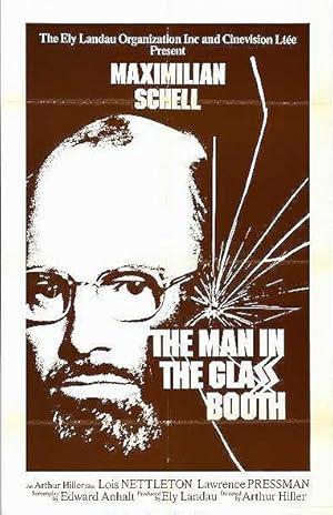 movie poster for THE MAN IN THE GLASS BOOTH