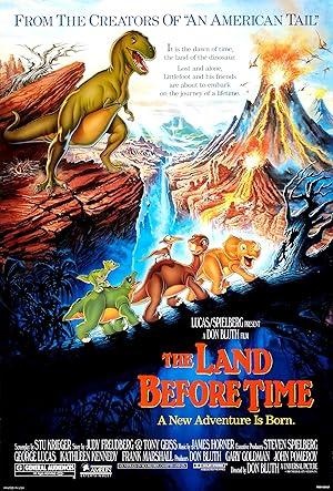 movie poster for THE LAND BEFORE TIME