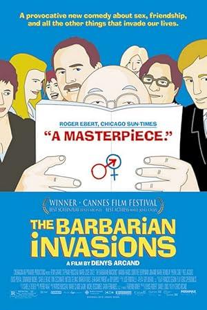movie poster for THE BARBARIAN INVASIONS