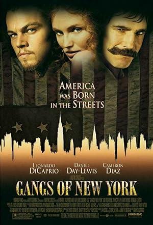 movie poster for GANGS OF NEW YORK