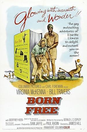 movie poster for BORN FREE & LIVING FREE