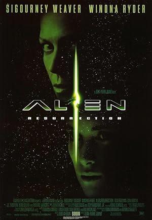movie poster for ALIEN RESURRECTION
