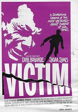 movie poster for VICTIM