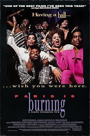 movie poster for PARIS IS BURNING