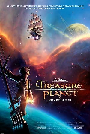 movie poster for TREASURE PLANET