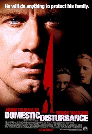 movie poster for DOMESTIC DISTURBANCE