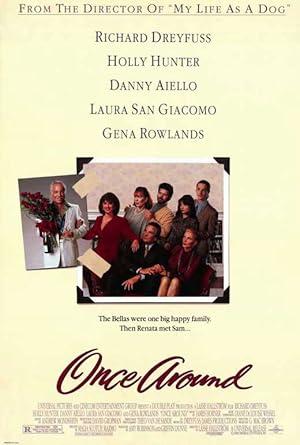 movie poster for ONCE AROUND