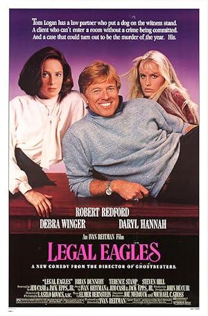 movie poster for LEGAL EAGLES
