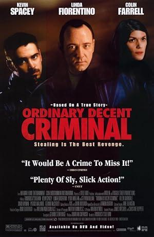 movie poster for ORDINARY DECENT CRIMINAL
