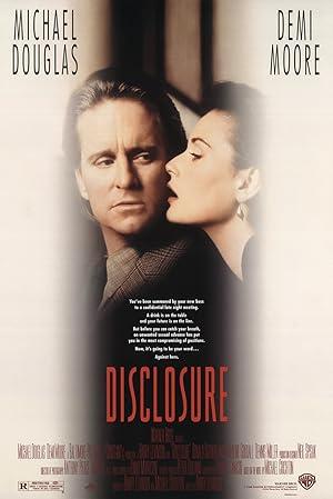 movie poster for DISCLOSURE