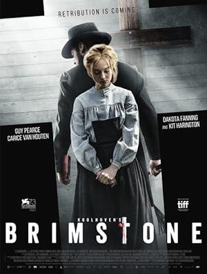 movie poster for BRIMSTONE