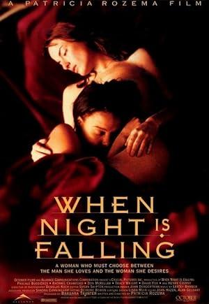 movie poster for WHEN NIGHT IS FALLING