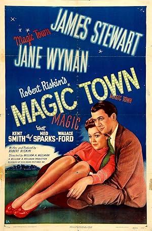 movie poster for MAGIC TOWN