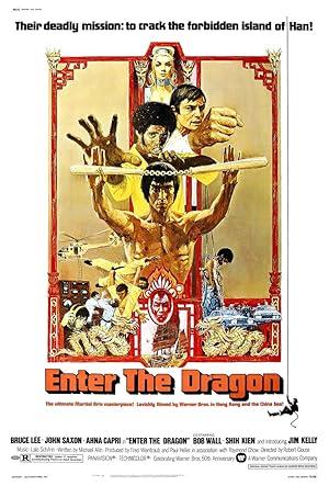 movie poster for ENTER THE DRAGON