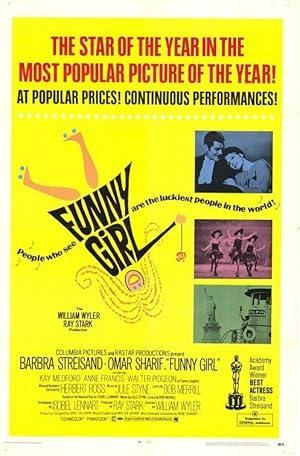 movie poster for FUNNY GIRL