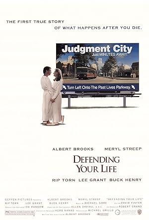 movie poster for DEFENDING YOUR LIFE