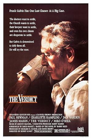 movie poster for THE VERDICT