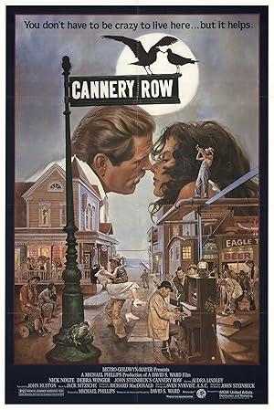 movie poster for CANNERY ROW