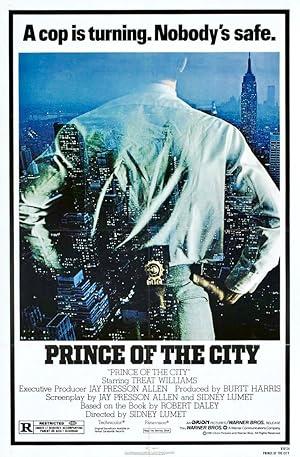 movie poster for PRINCE OF THE CITY