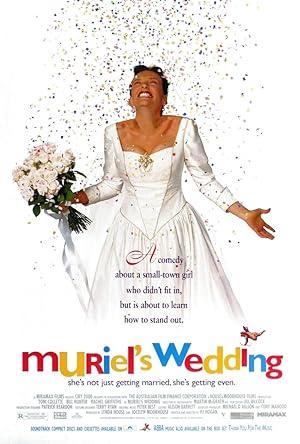 movie poster for MURIEL'S WEDDING