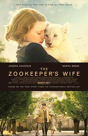 movie poster for THE ZOOKEEPER'S WIFE