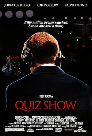 movie poster for QUIZ SHOW