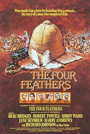 movie poster for FOUR FEATHERS