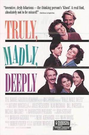 movie poster for TRULY MADLY DEEPLY