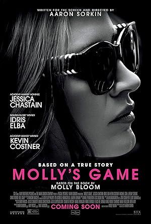 movie poster for MOLLY'S GAME