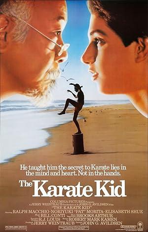 movie poster for THE KARATE KID