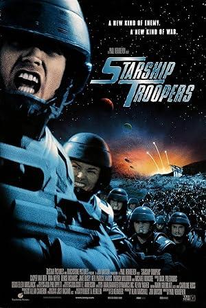 movie poster for STARSHIP TROOPERS