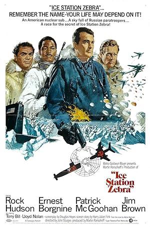 movie poster for ICE STATION ZEBRA