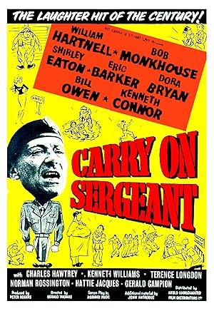 movie poster for CARRY ON SERGEANT