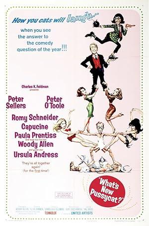 movie poster for WHAT'S NEW PUSSYCAT?