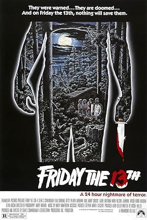 movie poster for FRIDAY THE 13TH