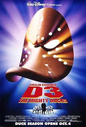 movie poster for D3 THE MIGHTY DUCKS