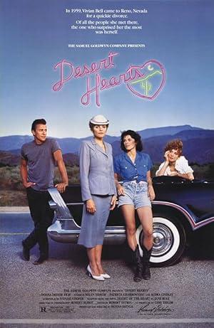 movie poster for DESERT HEARTS