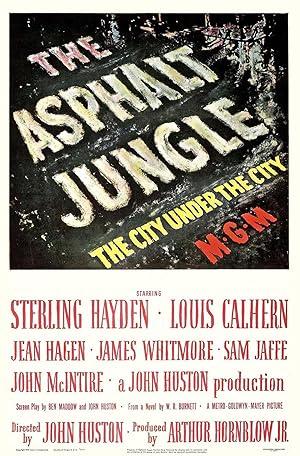 movie poster for THE ASPHALT JUNGLE