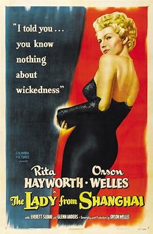 movie poster for THE LADY FROM SHANGHAI