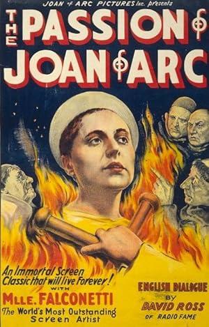movie poster for THE PASSION OF JOAN OF ARC